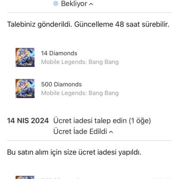 Mobile Legends: Falta de Diamantes y Confusión con el Reembolso