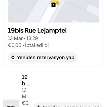 Uber no me reembolsó el pago durante casi un mes