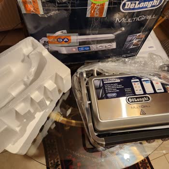 Delonghi CGH1020D Tostadora con Grieta en la Esquina Superior Izquierda