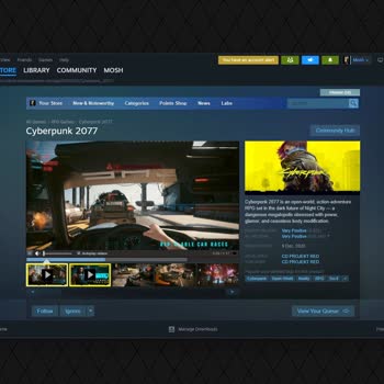 Problema de acceso a Cyberpunk 2077 en GeForce Now