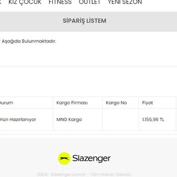 Problema de Envío con Slazenger, Nuevamente