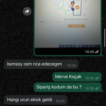 Pedido de Kiyafet Sepeti con Problemas de Reembolso