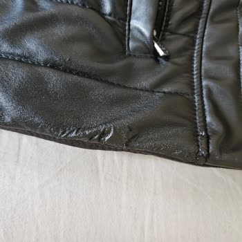 U.S. Polo Assn. Chaqueta de Cuero Dañada No Tomada en Serio