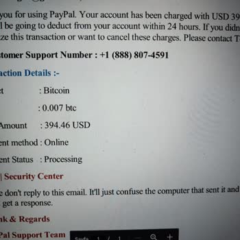 PayPal - Cargo no autorizado en mi cuenta