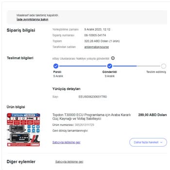 eBay no reembolsa aunque no recibí el producto