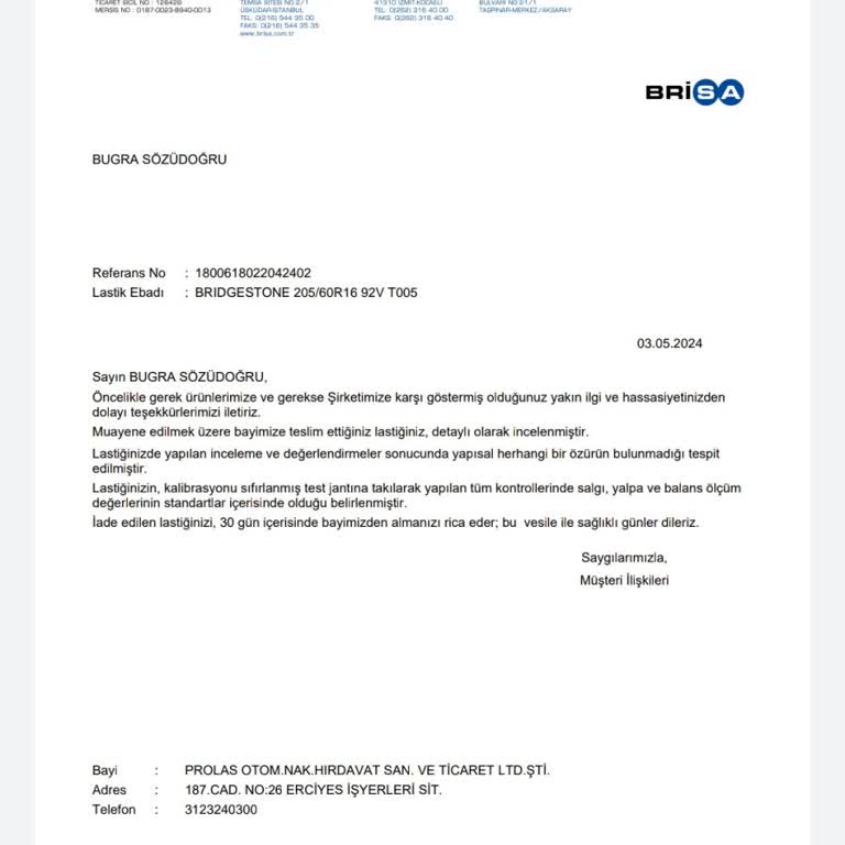 Problema de Balanceo con los Neumáticos Bridgestone Turanza T005