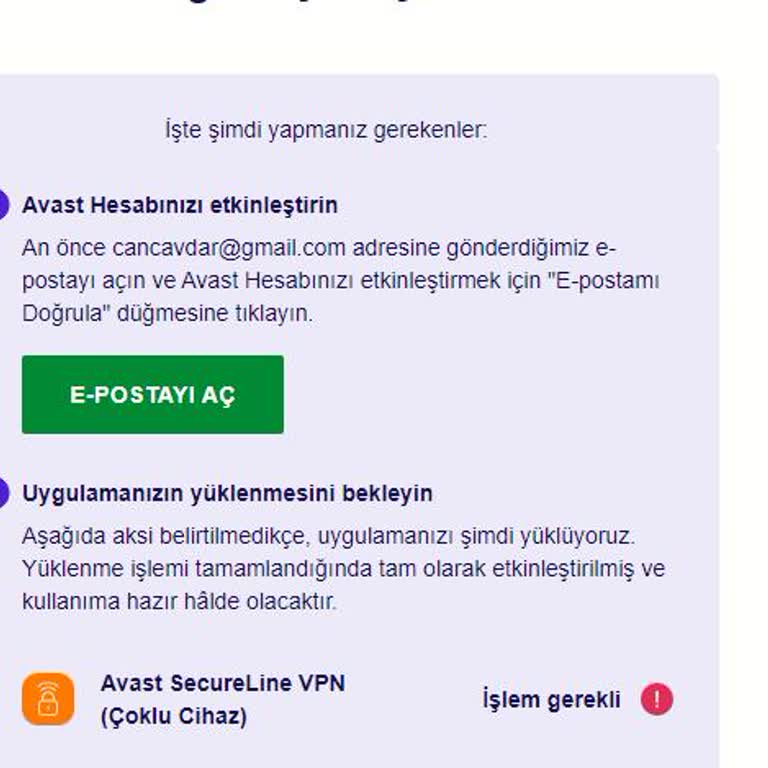 Error en la compra de Avast SecureLine VPN