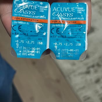 Mis Lentes Acuvue Oasys en Empaque Verde Causan Visión Borrosa y Mareos