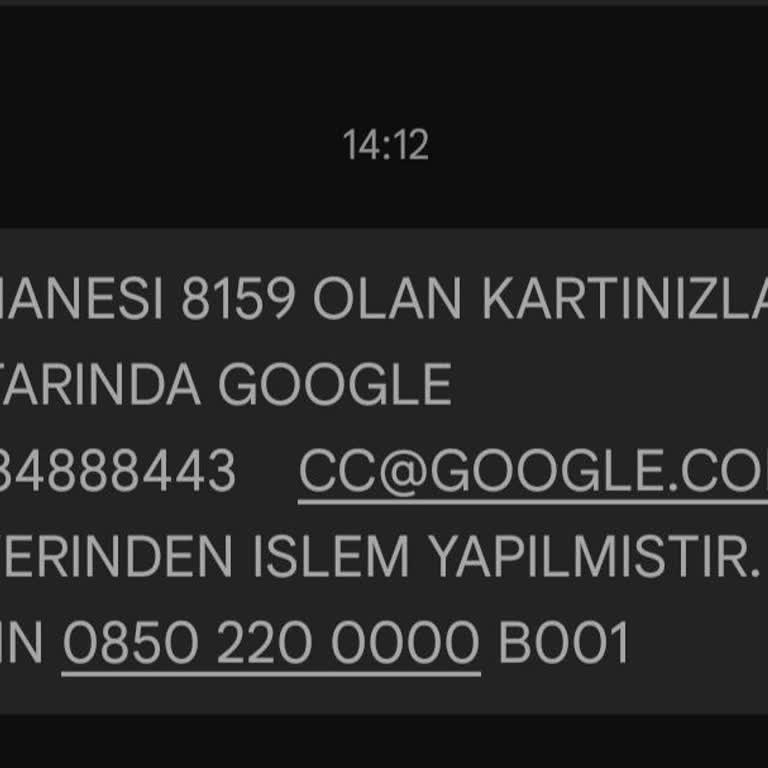 Google Pay - Retiro no autorizado de ₺380