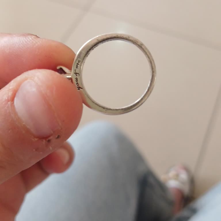 Mi anillo Pandora You & Me se deslustra en una semana