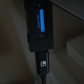 Problema de pantalla negra en mi Ledger Nano S