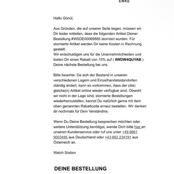 Fossil Reloj No Disponible, ¿Dónde Está Mi Reembolso?