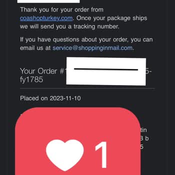 Coach Turkey Online: Sitio Web Falso, Cuidado