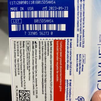 Johnson & Johnson Lentes: Calidad Reciente Causa Irritación