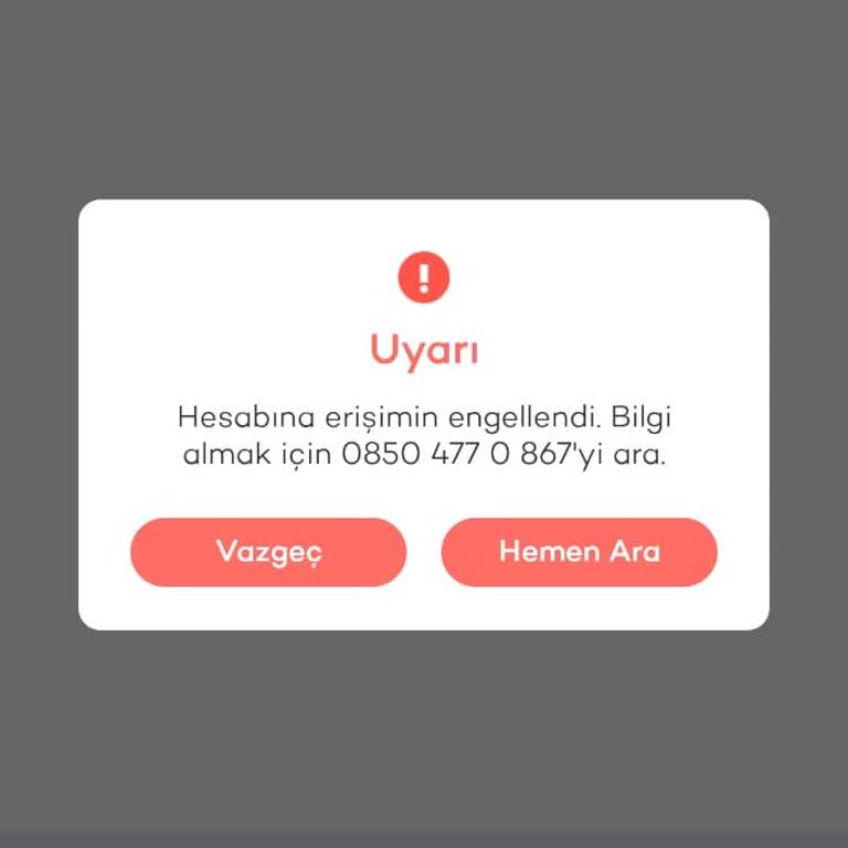 Tosla Hesap Açılmıyor Sim Kart Blokesi Hesaba Erişim Reddediliyor