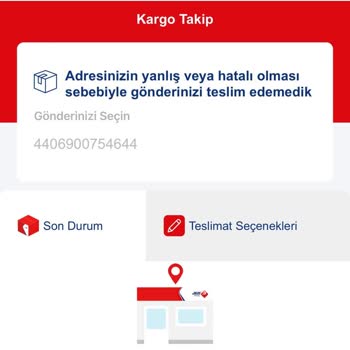 Aras Kargo Teslimimde Sürekli Sıkıntı Yaşıyorum