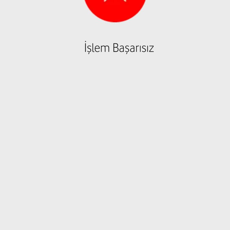 Vodafone Yanımda Uygulamasında E-Posta Doğrulama Sorunu