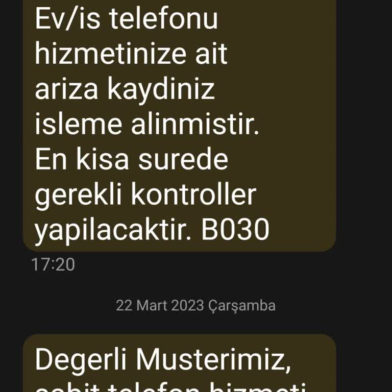 Sorun Çözemeyen Türk Telekom Çiğli