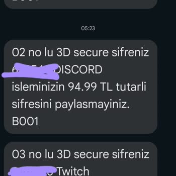 Harcama Yapmadığım Halde Akbank'tan Gelen Cepşifre Onay Kodları