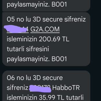 Harcama Yapmadığım Halde Akbank'tan Gelen Cepşifre Onay Kodları