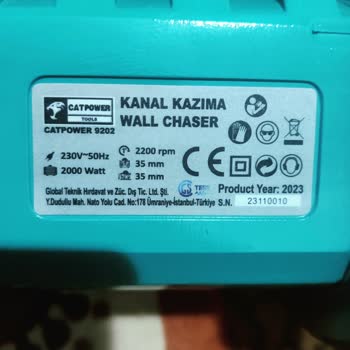 CatPower Tools Yeni Aldığım Duvar Kesim Makinesi Sürekli Arıza Veriyor
