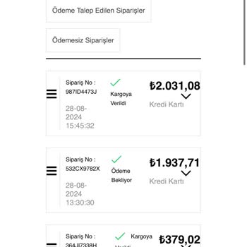 eKuralkan E-Kuralkan Para İademi Ve Kargomu Göndermiyor