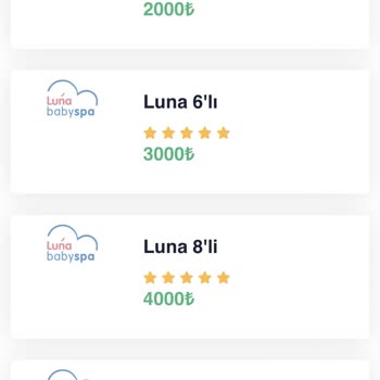 Luna Baby Spa Fiyatlarda İnsanları Yanıltma