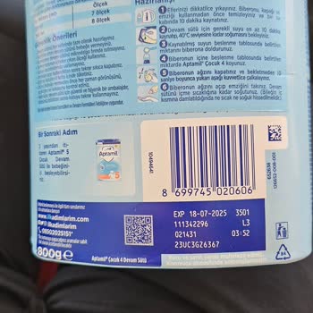 Milupa Bebek Maması Promosyonu Sökmüş Market