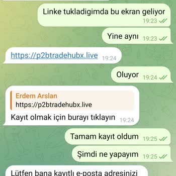 Telegram Kimlik Bilgilerimi Aldılar Ve Beni Maddi Olarak Dolan Dirildim