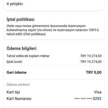 Nefis Hotel De Konaklamadığım Halde Agoda Karttan 20.000 TL Çekmiş