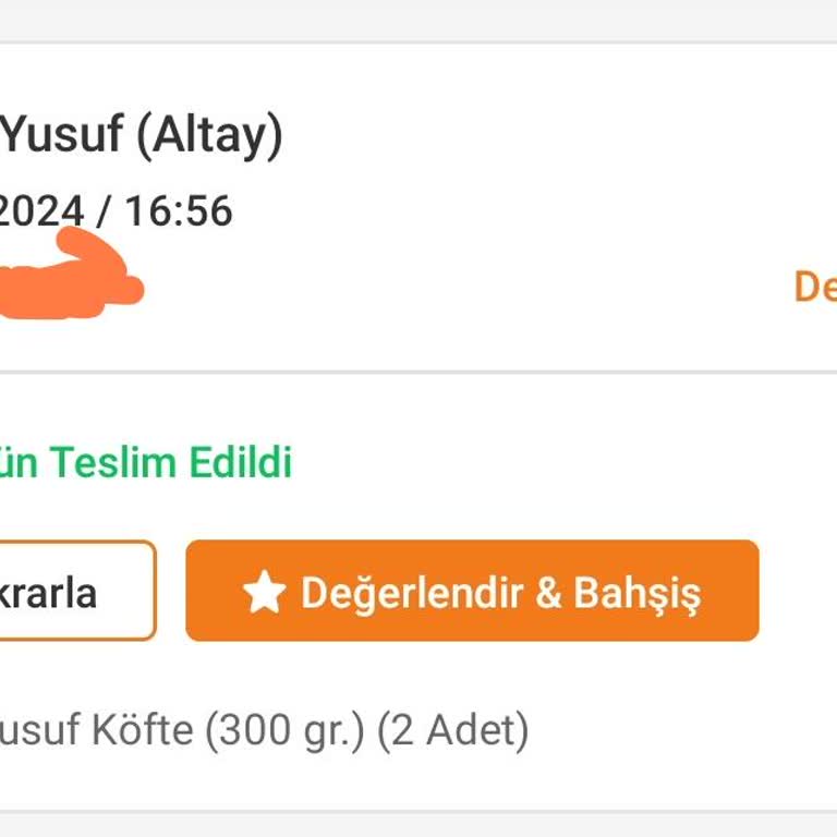 Köfteci Yusuf Mide Bulantısı Ve İshal
