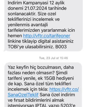 Beklenmedik Fatura Artışı ve Yetersiz Bilgilendirme