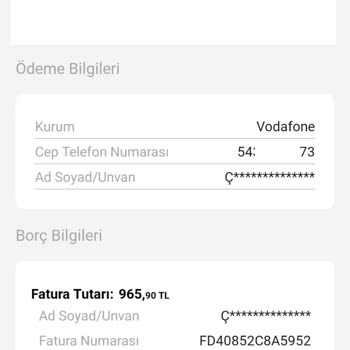Vodafone Müşteri Hizmetlerinde Yaşanan Büyük Fatura ve İade Sorunu