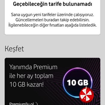Vodafone'un Kısıtlayıcı Tarifeleri ve Yetersiz Müşteri Hizmeti