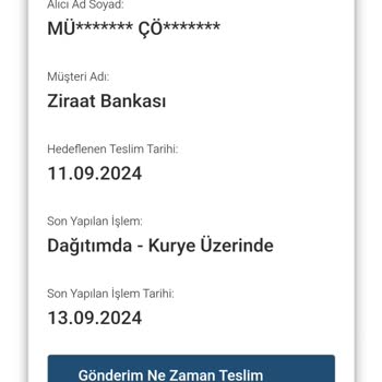 AGT Kargo Teslim Edemiyor