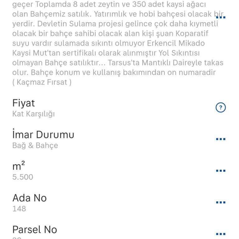 Sahibinden.com Kat Karşılığı