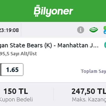 Bilyoner Ödeme Hesabıma Geçmedi