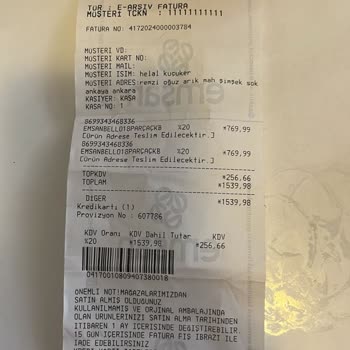 Emsan Anatolium Mağazasında Teslimat Sorunu