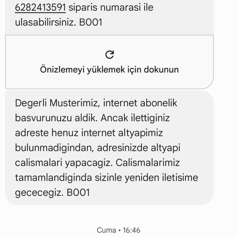 Türk Telekom Altyapı Yok Sorunu Ama Var