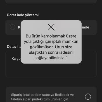 Gardrops Premium Kargomu Yollamıyor