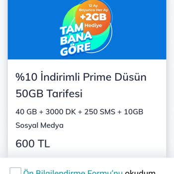 Türk Telekom Mobil Fahiş Zam!