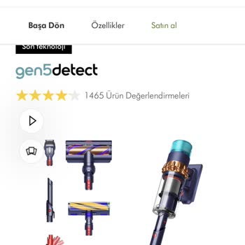 Dyson Gen5 Farklı Renk Başlık