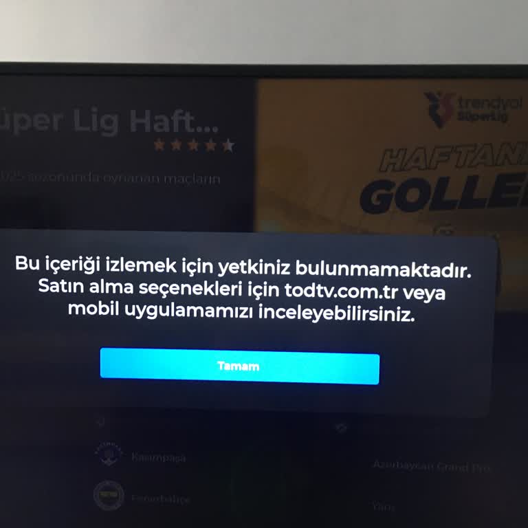 Tod TV Satın Alınan Paketi Hesaba Yüklememesi