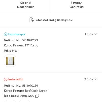 A101 40 Gündür Kargolanmayan Sipariş