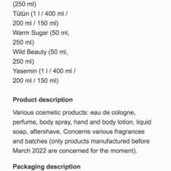 Amazon Aldığım Eyüp Sabri Tuncer Limon Kolonyasını Geri Çağırıyor!