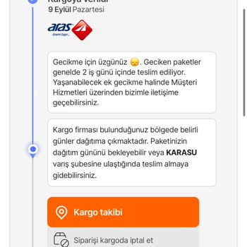 Teslim Edilemeyen Çamaşır Makinesi (Hepsiburada)