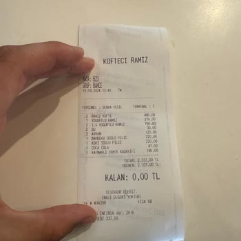 Köfteci Ramiz Restoran Müdürünün Tutumu