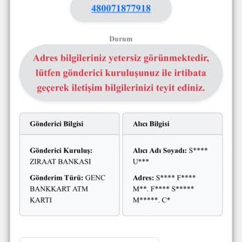 Kuryenet İki Haftadır Kartımı Getirmiyor