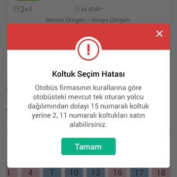 Kamil Koç Boş Koltuk Olmasına Rağmen Bilet Alamıyorum