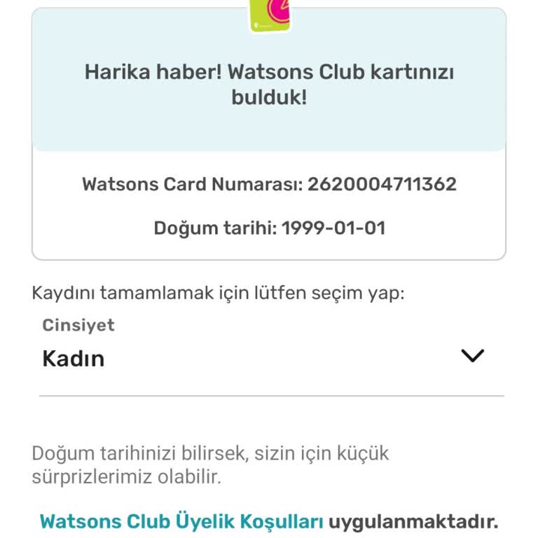 Watsons Dalga Mı Geçiyorsunuz?